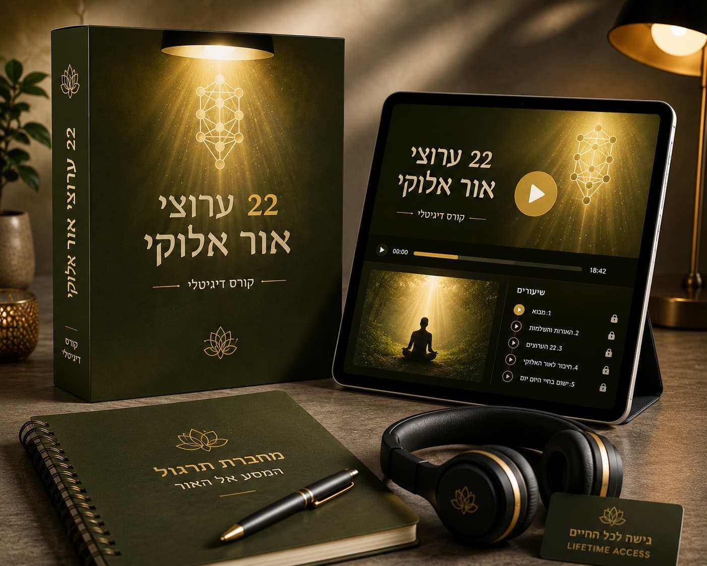 22 ערוצי אור אלוקי